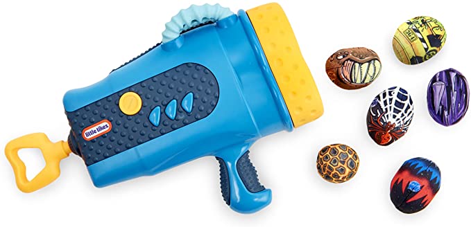 Little Tikes 651267 Mighty Blasters Dual Blaster Toy Blaster with 6 Soft Power Pods by