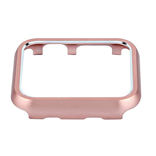 Apple Watch Bumper 38mm, iWatch Aluminum Case Shell Protective Frame Cover for 38mm Apple Watch Series 3/2/1 - Rose Gold