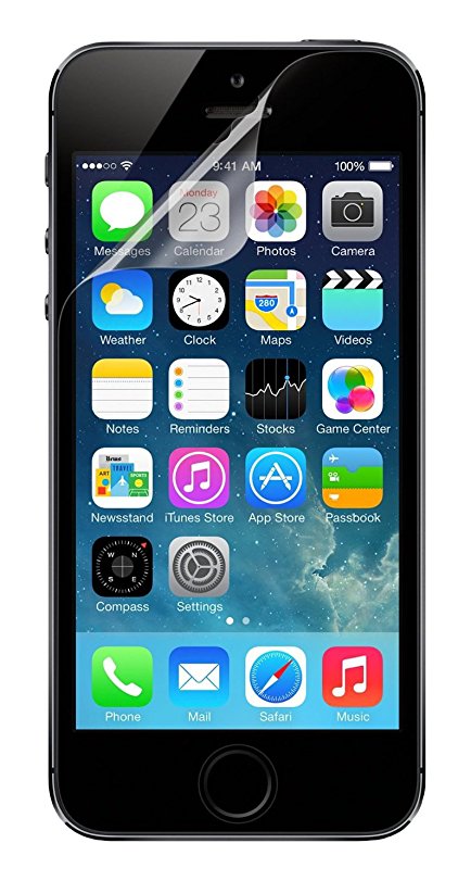 Belkin Transparent Screen Protector for iPhone SE/5 and 5s - Pack of 3