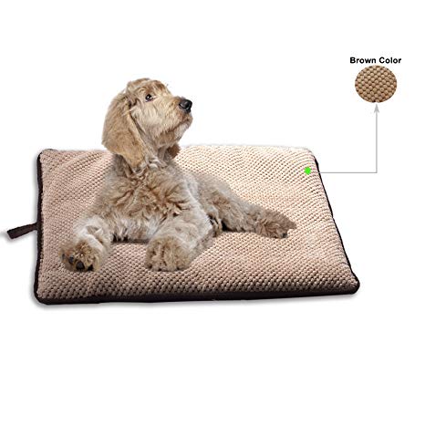 Pawise Dog Bed Cat Bed Dog Mat Teflon Cushion Waterproof for Crate Outdoor Car Mat Machine Wash