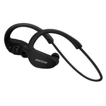 Mpow Gen-2 Version Cheetah Nano-coating Sweatproof Bluetooth 41 Sports Headphones for Running Gym Exercise Hands-free Calling-Black