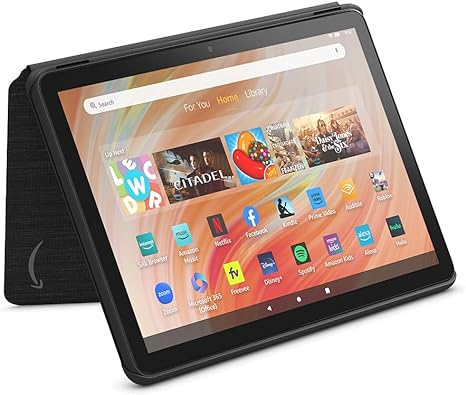 Amazon Fire HD 10 Tablet Protective Cover (Only compatible with 13th generation tablet, 2023 release) - Black