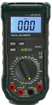Mastech MS8264 30-Range Digital Multimeter with Temperature Measurement