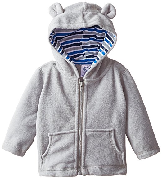 Gerber Baby Boys' Hooded Micro Fleece Jacket