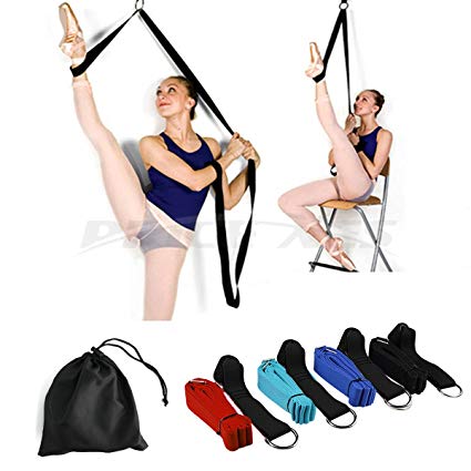 Leg Stretcher, Door Flexibility & Stretching Leg Strap - Great for Ballet Cheer Dance Gymnastics or ANY Sport Leg Stretcher Door Flexibility Trainer Premium stretching equipment