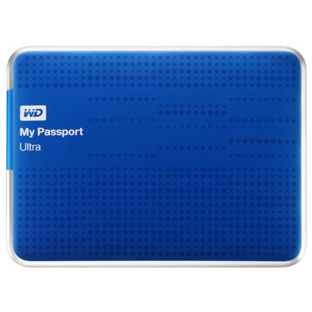 Old Model WD My Passport Ultra 500 GB Portable External USB 30 Hard Drive with Auto Backup Blue