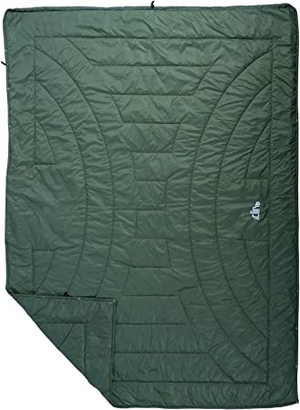 iClimb 3M Thinsulate Insulation Warm Camping Blanket Ultralight Compact (Green)