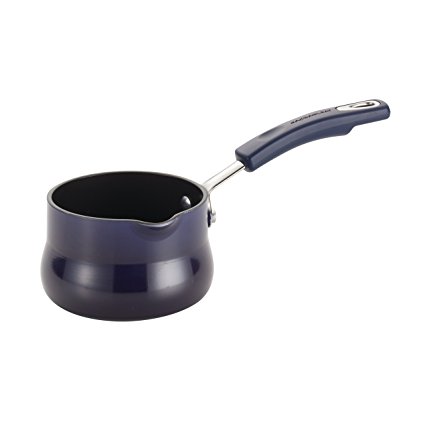 Rachael Ray Hard Enamel Nonstick 3/4-Quart Butter Warmer, Purple