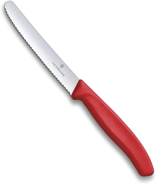 Victorinox - Multi-Purpose Knife Red 11cm (Made in Switzerland)