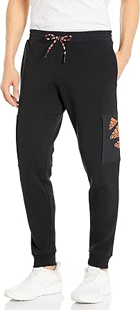 adidas Men's Essentials Brandlove Fleece Pants