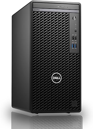 Dell OptiPlex 3000 Full Size Tower Business Desktop, Intel Core i5-12500 Processor, 32GB DDR4 RAM, 1TB PCIe SSD, DVDRW, Ethernet, WiFi Adapter, KB& Mouse, Windows 11 Pro, Black