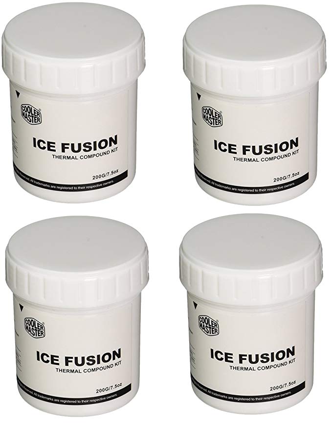 Cooler Master IceFusion High Performance Thermal Compound 200G RG-ICFN-200G-B1, gdHsvO 4 Pack