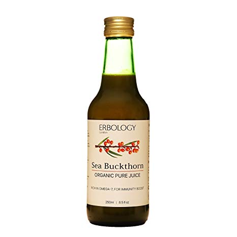 Organic Sea Buckthorn Juice 8.5 fl oz - Immunity Booster - Rich in Omega-7 and Vitamin C