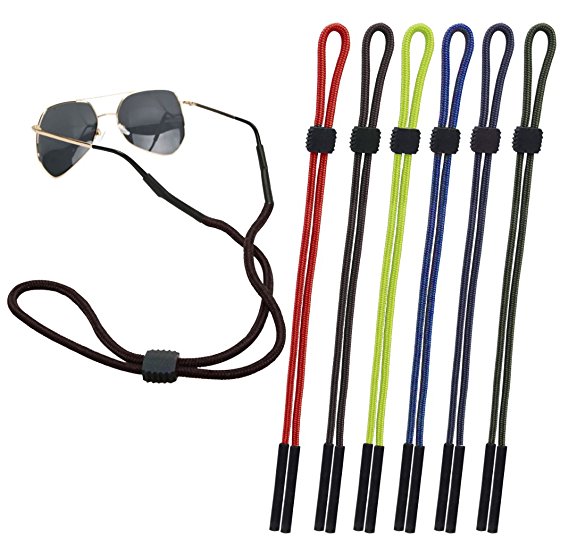 CandyHome 6 Pcs Sunglass Holder Strap Unisex for Sports and Outdoor Activities