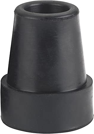 Drive Medical Replacement Cane Tip, Black, 3/4 Inch