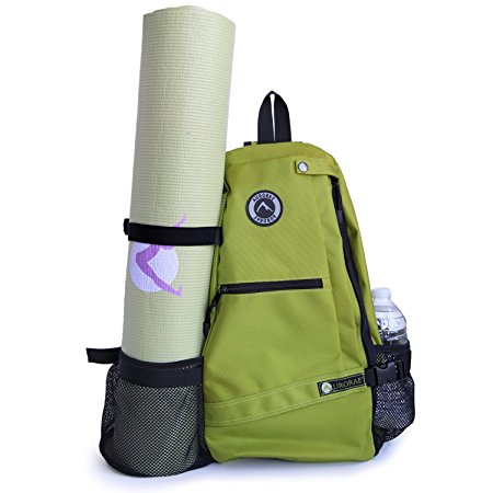 Aurorae Yoga Multi Purpose Crossbody Sling Back Pack Bag