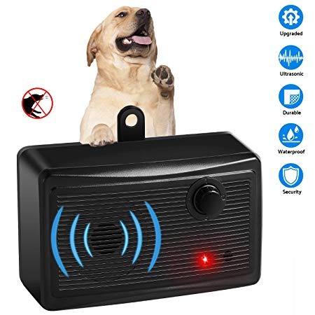 Mini Bark Control Device Outdoor, Anti Barking Deterrent Ultrasonic Dog Bark Control, Sonic Bark Deterrents Silencer Stop Barking Bark Stop Repeller
