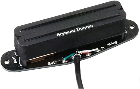Seymour Duncan STHR-1n Hot Rails Tele Pickup - Black Rhythm