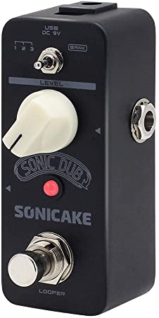 SONICAKE Sonic Dub Looper Storable Loop Station Recording Looping Guitar Bass Effects Pedal