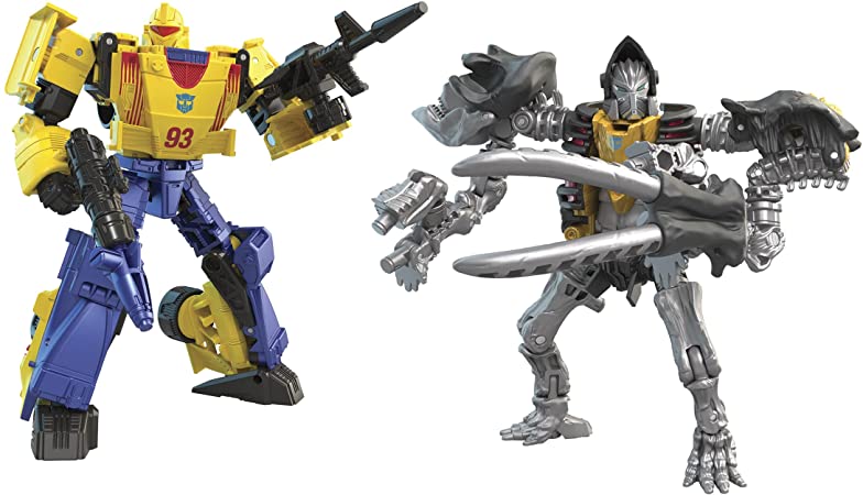 Transformers Generations Legacy Wreck ‘N Rule Collection G2 Universe Leadfoot and Masterdominus, Amazon Exclusive, Ages 8 and Up, 5.5-inch