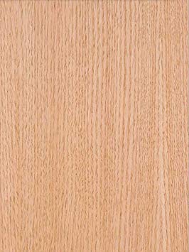 Wood Veneer, Oak, Red Rift, 2x8, PSA Backed