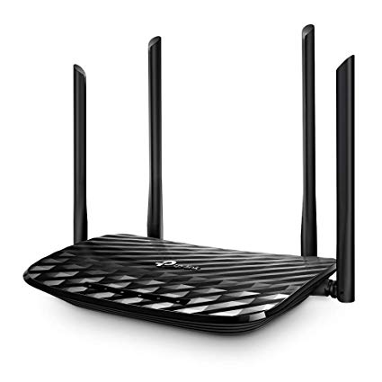 TP-Link Archer C6 AC1200 MU-MIMO Wireless Gigabit Cable Router, Wi-Fi Speed Up to 867 Mbps/5 GHz   300 Mbps/2.4 GHz, 4 Gigabit LAN Ports, Supports Access Point Mode, Parental Control, Guest Wi-Fi, VPN