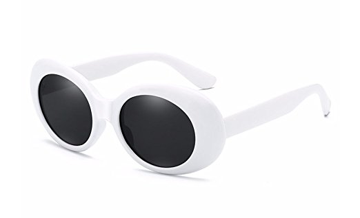 BOZEVON Retro UV400 Women & Men Oval Sunglasses Goggles
