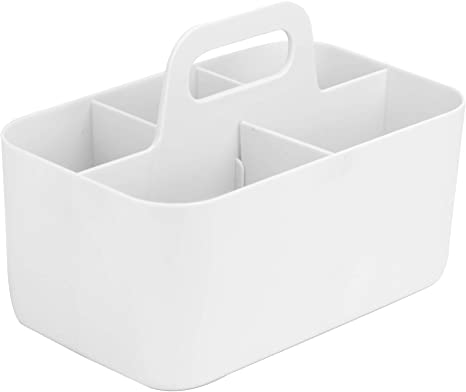Bathroom Basket | 4-5 Compartment Toiletry Storage | Wardrobe Organisers | Bathroom Cabinet Storage | Cosmetic Basket | Pukkr