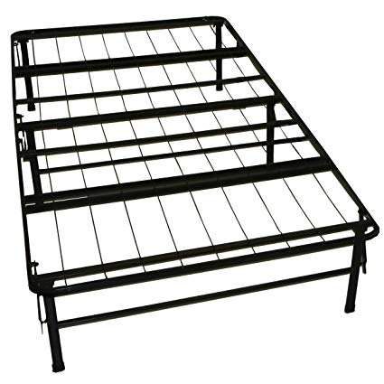 Epic Furnishings DuraBed Steel Foundation & Frame-in-One Mattress Support System Foldable Bed Frame, Twin-size