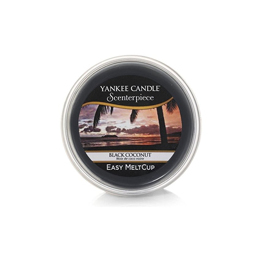 Yankee Candle "Black Coconut" Scenterpiece Melt Cups, Black