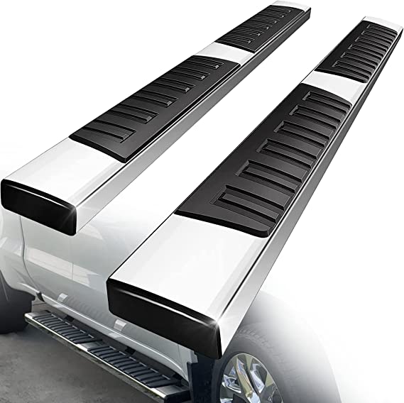 YITAMOTOR 6 inches Running Boards Compatible with 2015-2022 Chevy Colorado/GMC Canyon Crew Cab Side Step Nerf Bars, Silver
