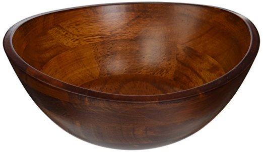 Lipper International 293 Cherry Wavy Rim Bowl; 7-1/2-Inch