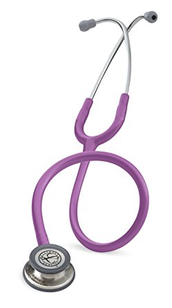 3M Littmann Classic III Stethoscope, Machined Stainless Steel Chestpiece, Lavender Tube, 27, inch, 5832