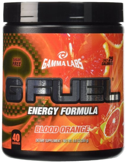 Gamma Enterprises G Fuel Nutrition Supplement, Blood Orange, 280 Gram