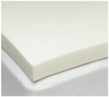 Sleep Joy 3" ViscO2 Ventilated Memory Foam Mattress Topper, Twin