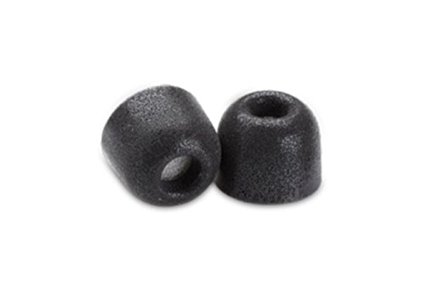 Comply Premium Replacement Foam Earphone Earbud Tips - Isolation Plus Tx-400 (Black, 3 Pairs, Large)