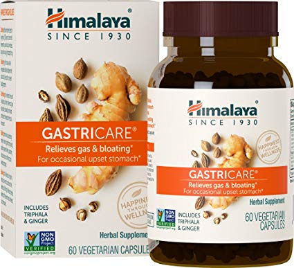 Himalaya GastriCare 60 VCaps for Digestive Well-Being 280mg
