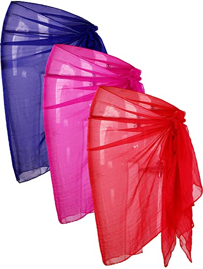 3 Pieces Women Cotton Scarf Lady Light Soft Solid Scarf Wrap Large Sheer Shawl Wraps for Adult Using