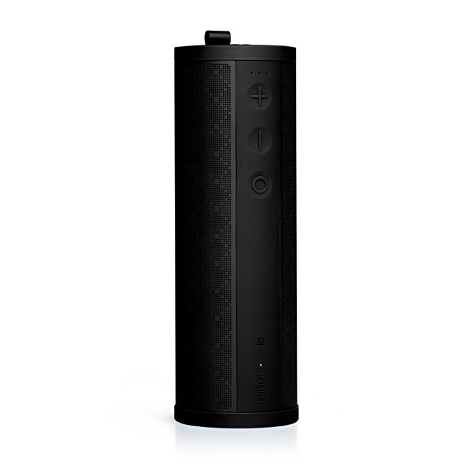 Edifier MP280 Portable Speaker - Wireless Boombox with microSD, Bluetooth 4.0 and AUX inputs and emergency charging station - Black