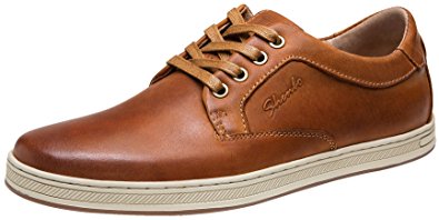 JOUSEN Men's Sneakers Leather Classic Casual Oxford Shoes