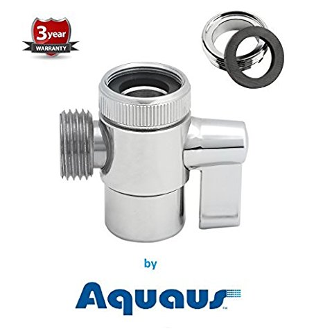 Aquaus Faucet Diverter Valve with Male Thread Adapter