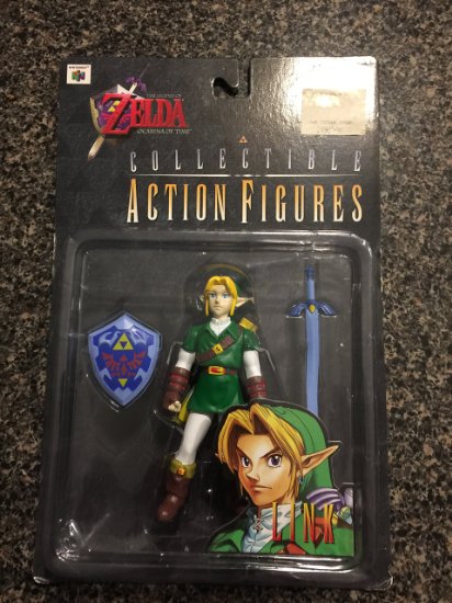 The Legend of Zelda Ocarina of Time Collectible Action Figure - Link