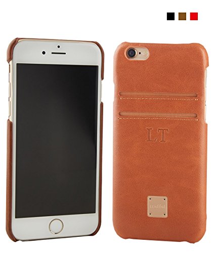 Vintage Leather RFID iPhone Wallet Case, Truffol Intelli iPhone 6 / 6s (4.7") RFID Blocking/Friendly (Cognac Brown)