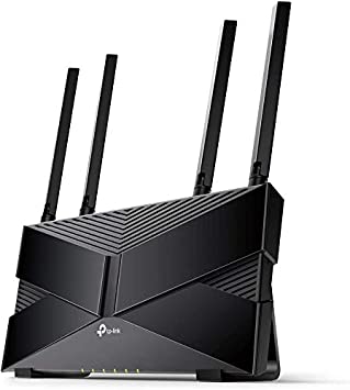 TP-Link WiFi ルーター Wi-Fi6 11AX AX1800 1201   574 Mbps 1.5Ghz クアッド・コアCPU搭載 フルギガポート テレワーク 3年保証 無線LAN Archer AX20   【ルーター用縦置きスタンド】