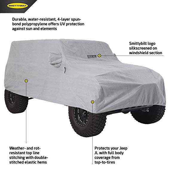 Smittybilt 845 Full Cover 2018-2019 Jeep JL 4 Door