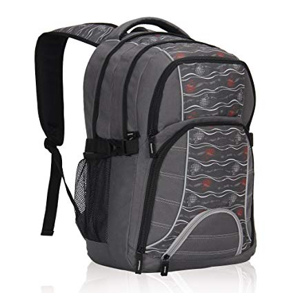 Travel Max Laptop Backpack,Large Capacity Travel Business Carry On Daypack,Water Repellent Rucksack Fits 17 Inch Laptop