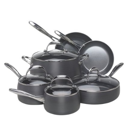 Earth Pan 10-Piece Hard Anodized Cookware Set