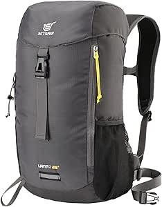 SKYSPER Hiking Backpack Small, 25L Lightweight Travel Daypack Breathable Backpacking Backpacks for Men Women