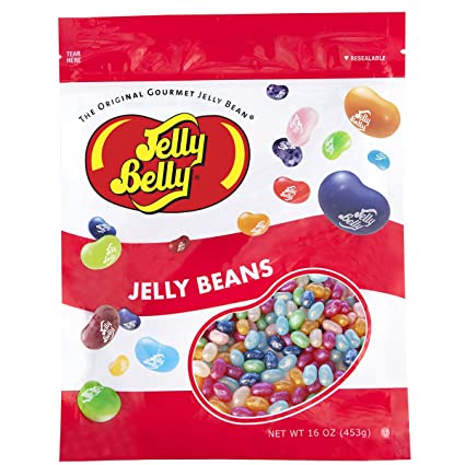 Jelly Belly Jewel Collection Assorted Jelly Beans Mix - 1 Pound (16 Ounces) Resealable Bag - Genuine, Official, Straight from the Source