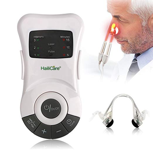 HailiCare Allergy Reliever Allergic Hay Fever Anti-allergy Anti-snore Apparatus Treatment Device Phototherapy